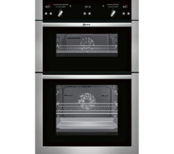 NEFF U16E74N5GB Electric Double Oven - Stainless Steel